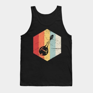 Retro Vintage Mandolin Icon Tank Top